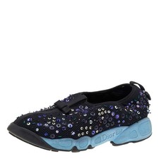 Sneakers Dior nere in mesh