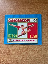 BUSTINA FIGURINE CALCIATORI 1978/79 ED. PANINI SIGILLATA PIENA