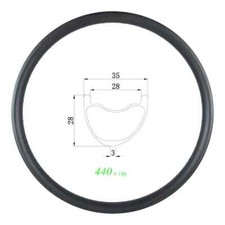 29er MTB AM 35mm larghezza