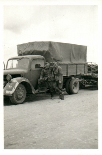 Foto ww2 camion - foto,, scatola