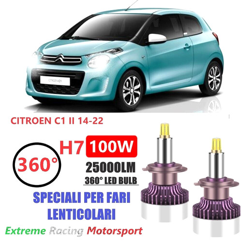 Citroen fari lenticolari - citroen, c1