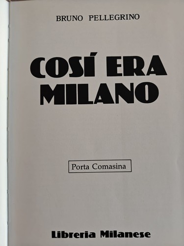 Milano porta comasina - comasina, –