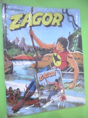 Zagor album blister figurine - zagor,