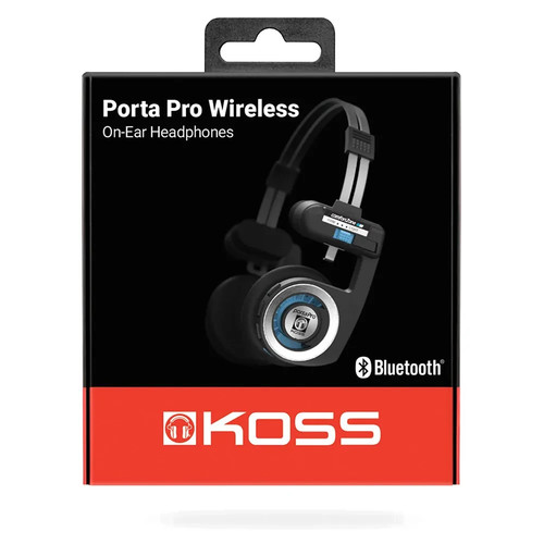 Cuffie wireless koss - cuffie, porta