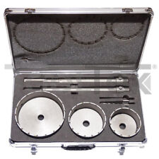 KIT FRESE TAZZA CAROTATRICE 100,120,160 TRAPANO SDS-Plus SDS-Max 350 MURO