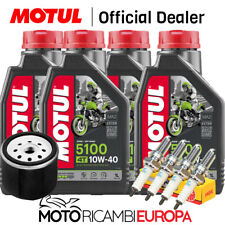 KIT TAGLIANDO HONDA VT 600 SHADOW 1996-1999 MOTUL 5100 FILTRO OLIO CANDELE