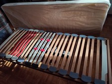 Rete elettrica motorizza singola  misure 80/190 con materasso.