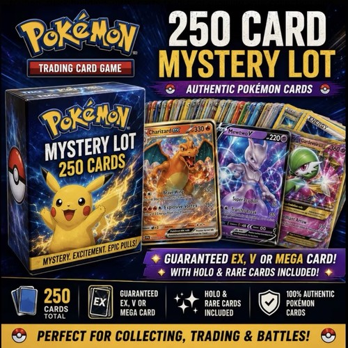 Lotto 250 carte pokemon - 250,