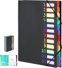 Raccoglitore Documenti A4 a 12