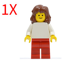 Lego pln113 Minifigure Città Modulare Marrone Rossastro 40251 da 10182 Angolo Caffè