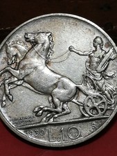 ITALIA   10 LIRE  1930