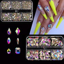 2box AB colore nail art strass
