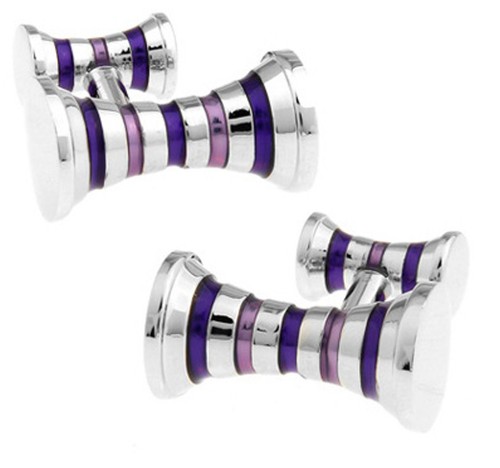 Argento viola gemelli uomo - viola,