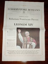 L'OSSERVATORE ROMANO  LEONE