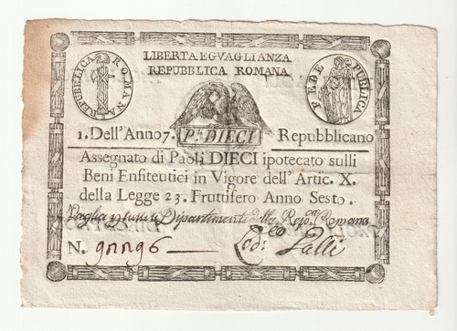 Paoli repubblica romana - 10,