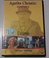 13 A TAVOLA DVD Agatha Christie rarità serie POIROT con Peter Ustinov no Simenon
