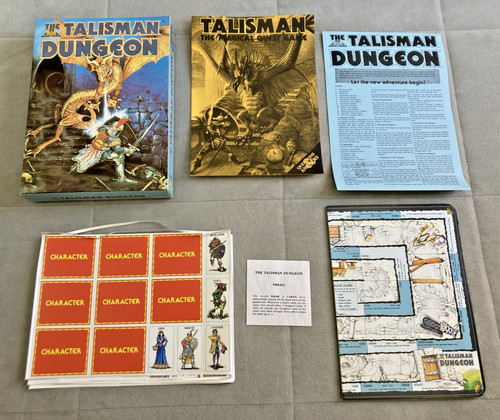 Vintage talisman game dungeon - vintage,