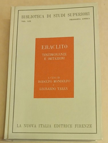 Eraclito testimonianze - eraclito,