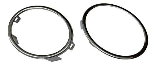 Anelli cromati griglia - 2x,