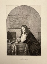 Caspar Netscher lettera stampa