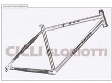 MERIDA TELAIO MTB TITANIO