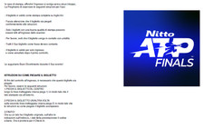 VENDO IN BLOCCO A PREZZO DI COSTO 4 biglietti semifinali atp finals 2025