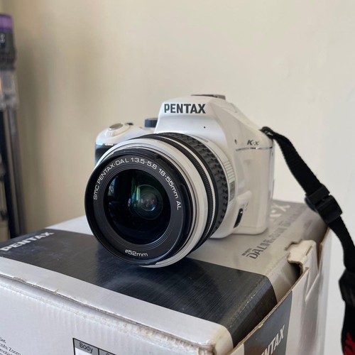 Pentax dslr bianca - k-x,