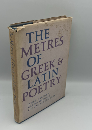 The metres greek and latin - and,