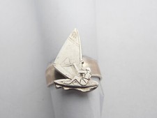 Windsurfing 925 silver ring - 925,