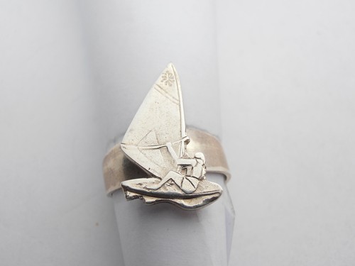 Windsurf anello in - :, argento
