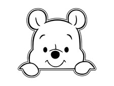 Adesivo Winnie The Poof Baby