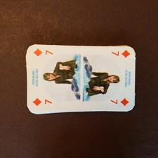 M17d2 trade card monty gum pop stars hitmakers suzie quatro 7 of diamonds