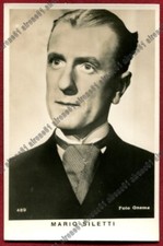 MARIO SILETTI 01 ATTORE ACTOR ACTEUR CINEMA MOVIE TEATRO real photo Foto GNEME