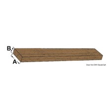 ARC Listello teak 45x10 mm 2 m