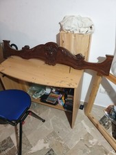 Cimasa in noce cm 120 epoca