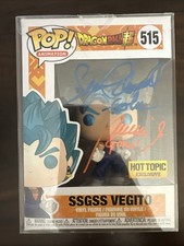 DBZ SSGSS Vegito #515 dual sig