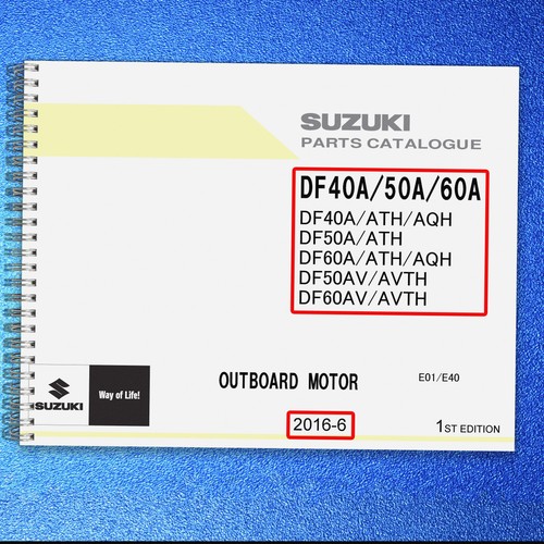 Suzuki df40a df60a - df60a, service