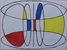 "Op-Cycling 3" - 40 x 30 cm -