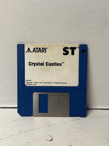Floppy disk atari crystal - disk,
