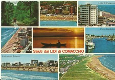 COMACCHIO (FE) - SALUTI DAI LIDI - VIAGGIATA - VEDI FOTO