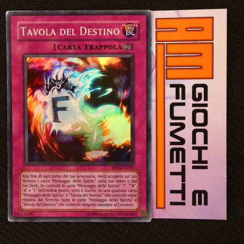 Tavola del destino italiano - del,