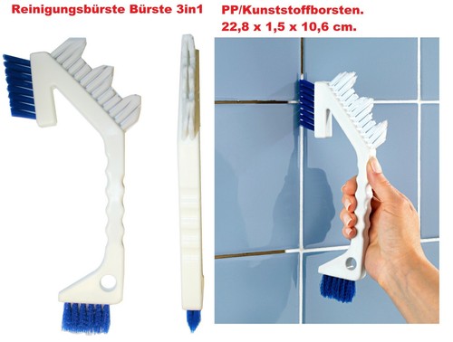 Spazzola pulizia 3in1 - spazzola,