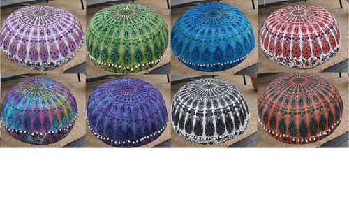 Federa grande pouf mandala - pouf,