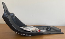 NUOVA YAMAHA YZF 450 500 2010-2013 SKID GLIDE PLATE PROTEZIONE COPPA NERO