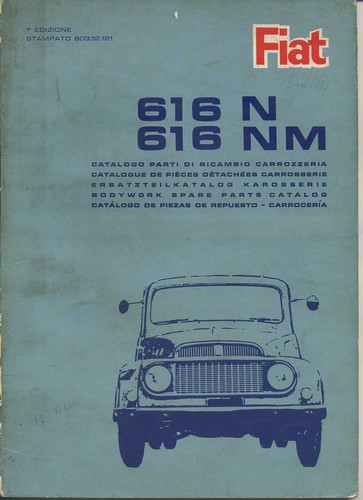 Catalogo parti ricambio - parti, di