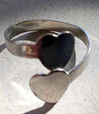 METALLFIGUREN SOLDATINI KINDER MEDAL ANELLO RING CUORICINI ANNI 70/80