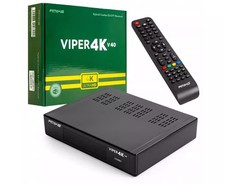 Amiko GENUINE Viper 4K V40 Combo Linux Enigma2 S2x/T2/C Wifi Multistream