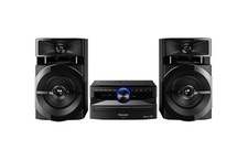 Panasonic Mini CD Stereo System AKX110 Black – Hi-Fi Audio System w/ Bass