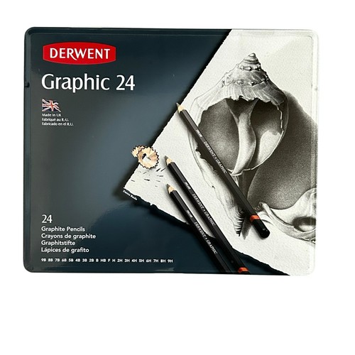 Derwent matite grafiche - 24,