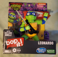 Teenage Mutant Ninja Turtles Bop It! Leonardo - Nuovo!
